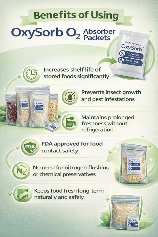 Benefits of oxysorb in food packaging