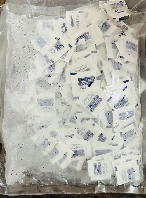 oxygen absorbers getting damage and turm hot 